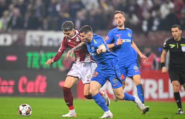 Oficialul FRF, despre momentul-cheie al derby-ului Rapid - FCSB: „Acolo s-a destabilizat tot”