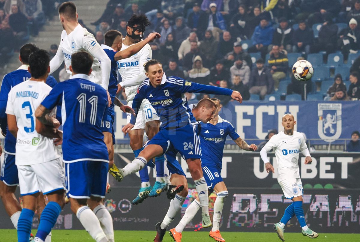 Cele mai spectaculoase imagini din meciul FCU Craiova - Universitatea Craiova