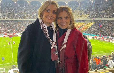 Rapid plusează și la imagine » Prezență-surpriză alături de Diana Șucu în lojă: femeia care a salvat România de la un adevărat dezastru!