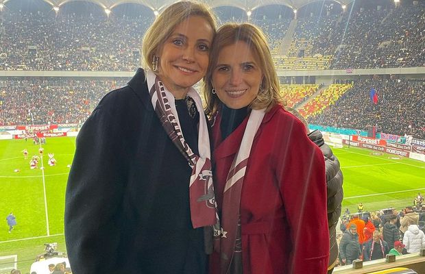 Rapid plusează și la imagine » Prezență-surpriză alături de Diana Șucu în lojă: femeia care a salvat România de la un adevărat dezastru!