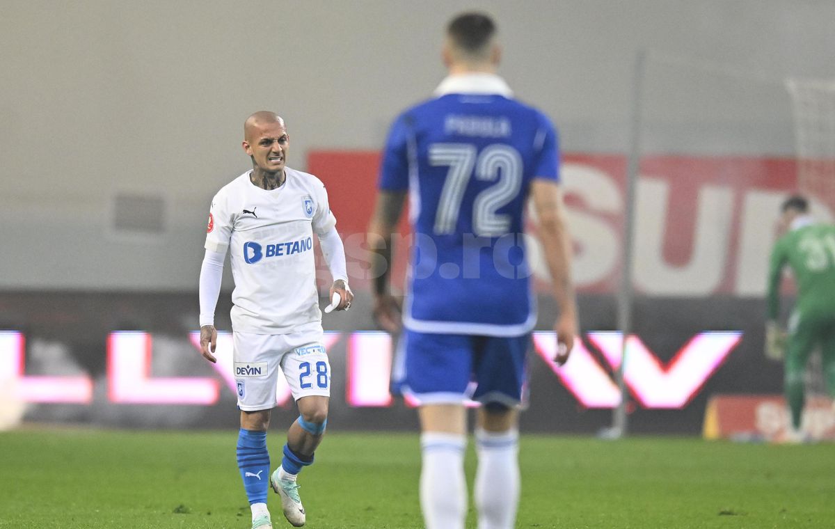 Cele mai spectaculoase imagini din meciul FCU Craiova - Universitatea Craiova