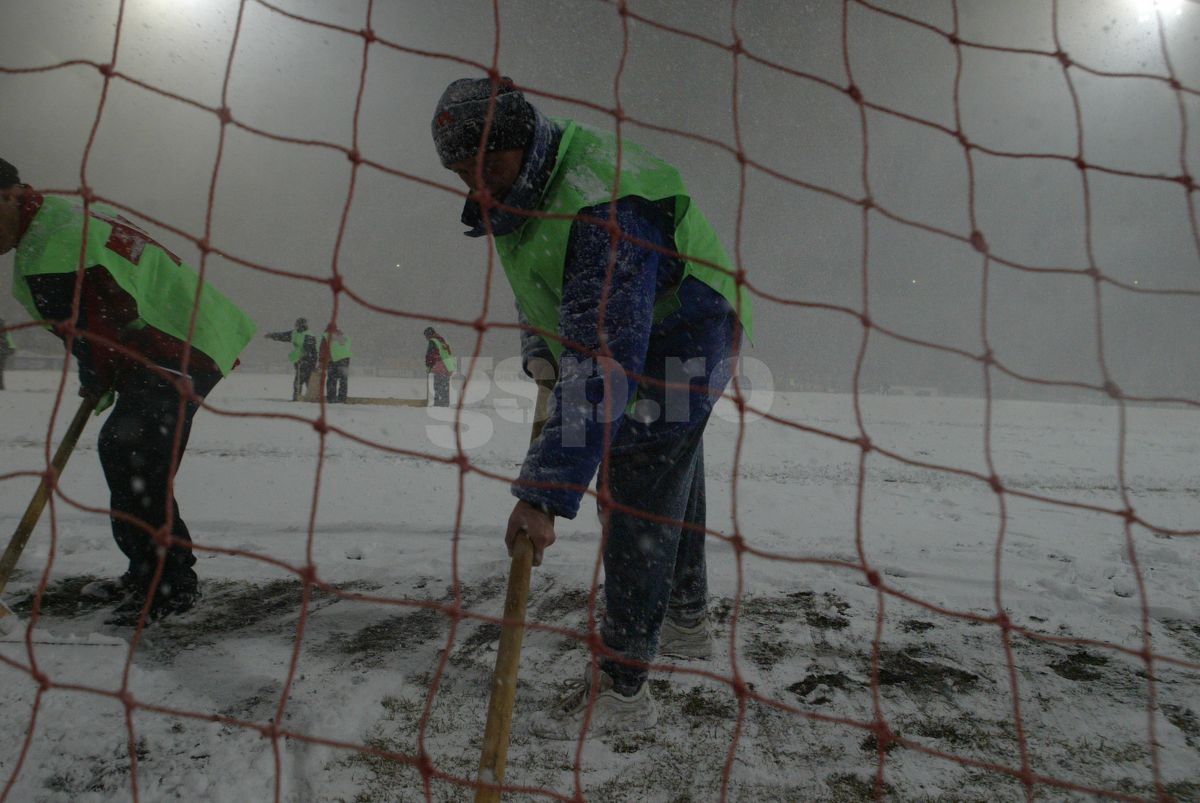 FCSB - Villarreal și zăpada nemiloasă care a amânat meciul din 2005 » Où sont les neiges d'antan?