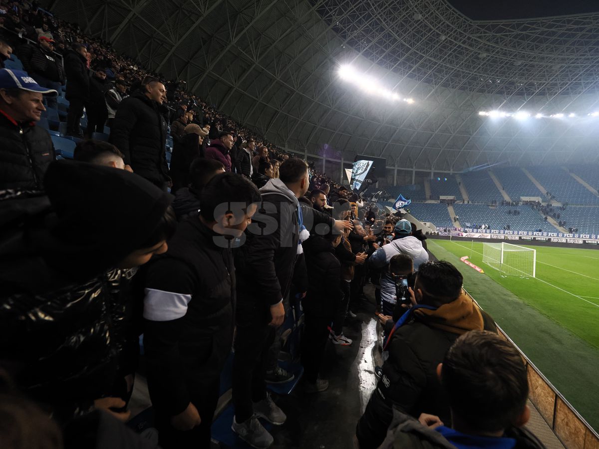 Ce s-a întâmplat în tribune, imediat după FCU Craiova - Universitatea Craiova