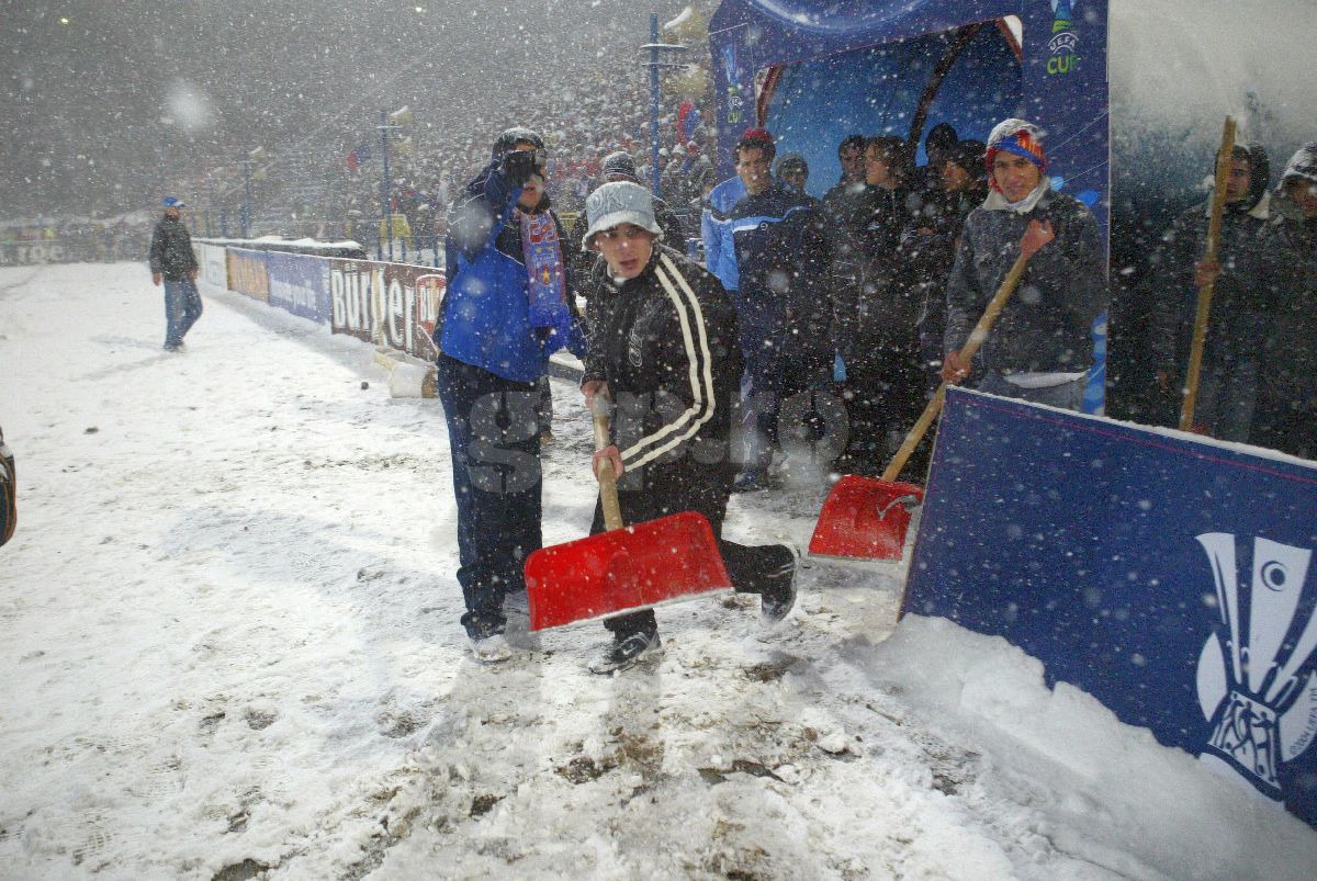 FCSB - Villarreal și zăpada nemiloasă care a amânat meciul din 2005 » Où sont les neiges d'antan?