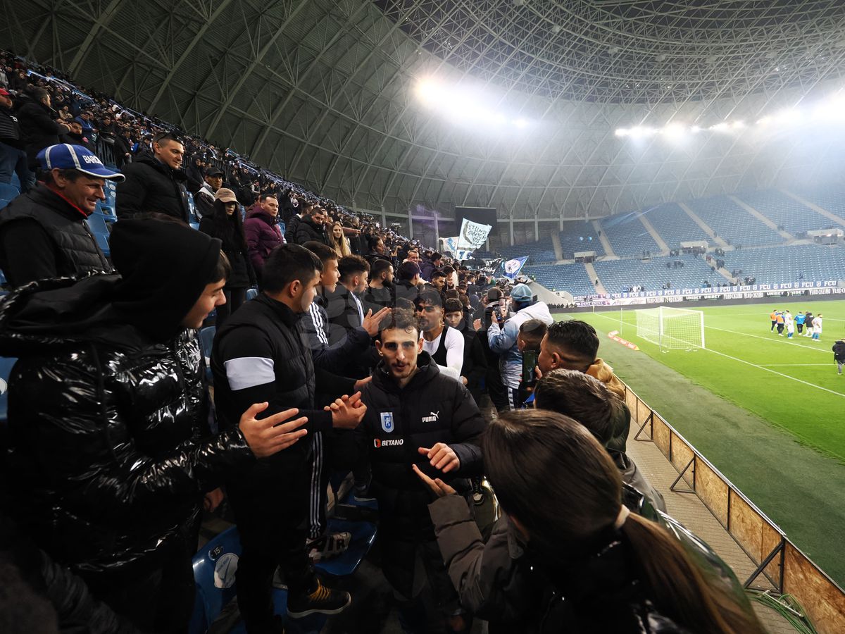 Ce s-a întâmplat în tribune, imediat după FCU Craiova - Universitatea Craiova