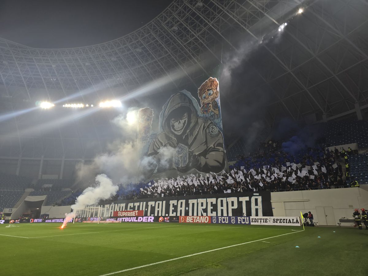 Nicolo Napoli, imaginile serii la FCU Craiova - Universitatea Craiova