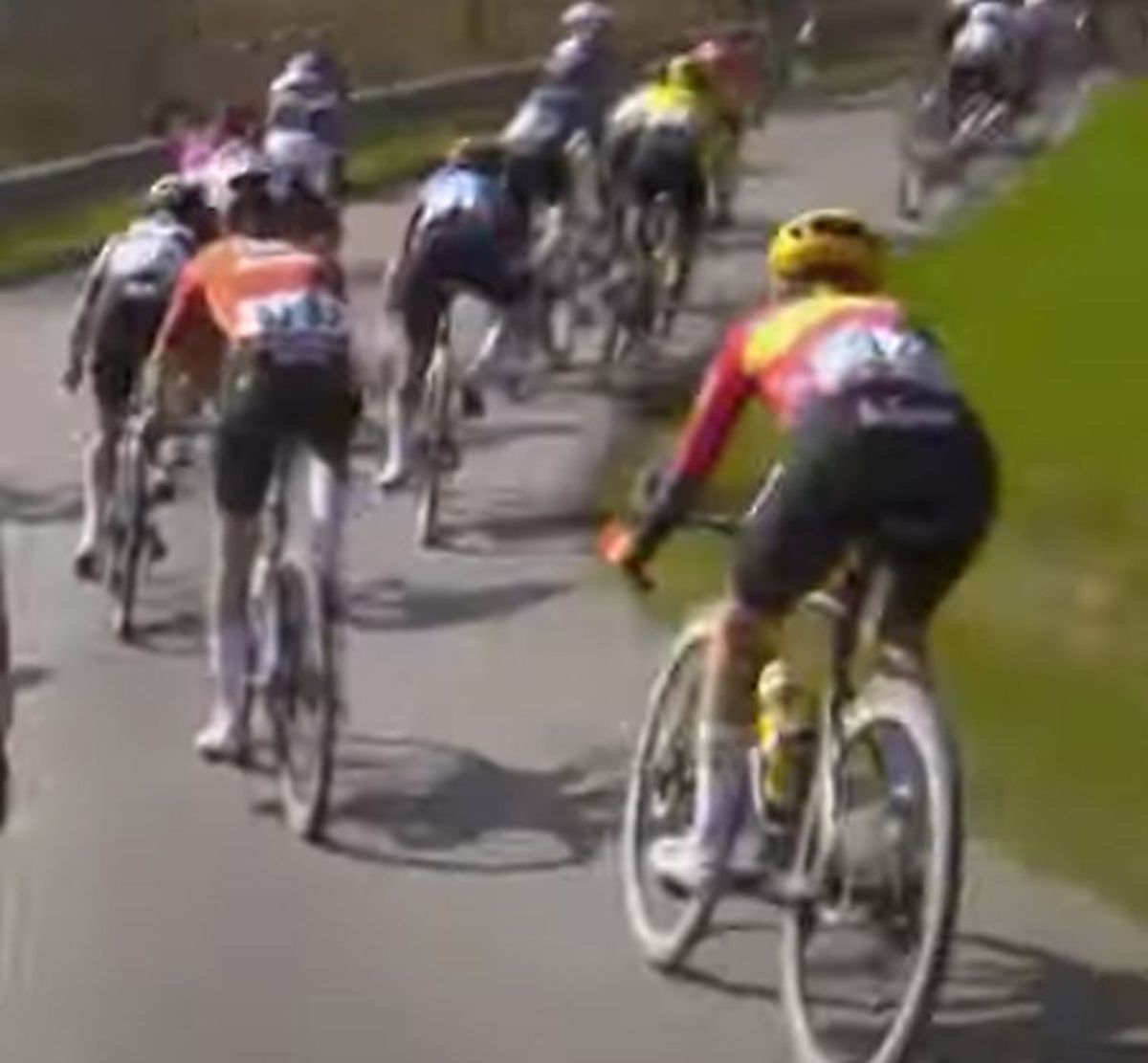 Katarzyna Niewiadoma - accidentare