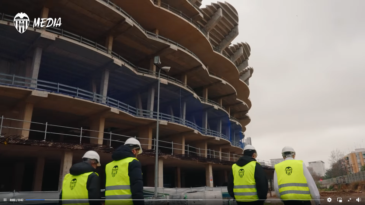 Noul (Nou) Mestalla, stadionul din Valencia