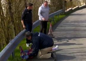 Urmările căzăturii oribile din cursa Strade Bianche » Cum arată acum poloneza Katarzyna Niewiadoma
