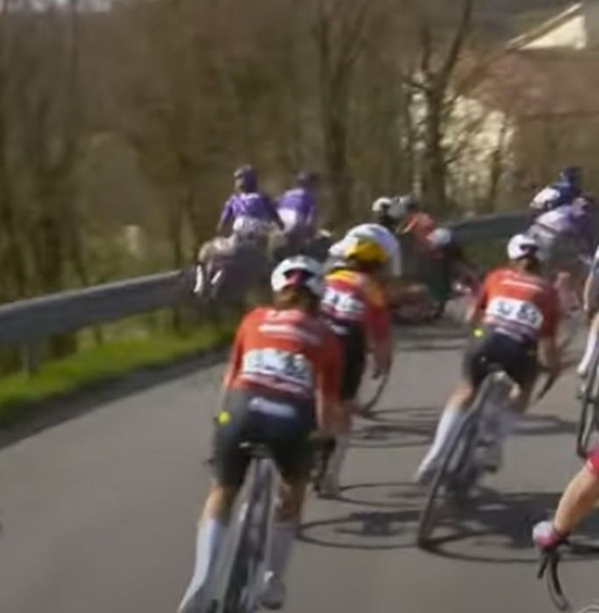 Katarzyna Niewiadoma - accidentare