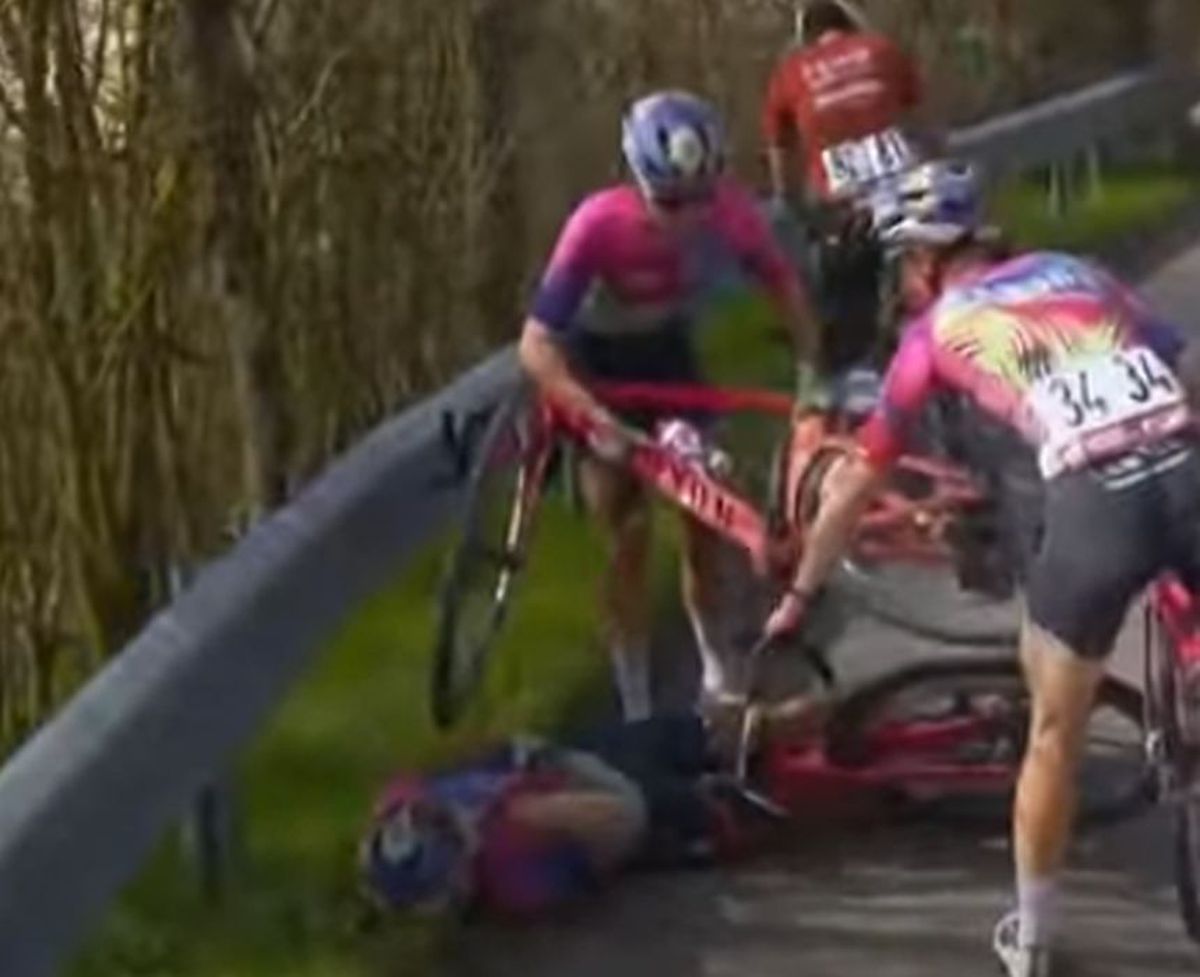 Katarzyna Niewiadoma - accidentare