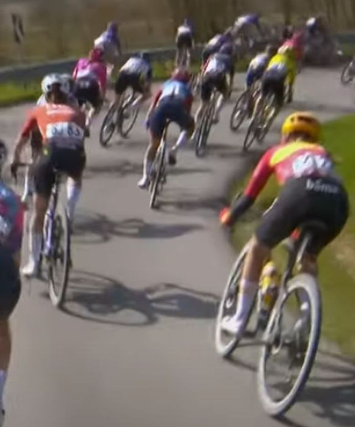 Katarzyna Niewiadoma - accidentare