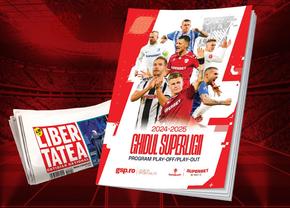 Ghidul Superligii, GRATUIT cu ziarul Libertatea » Loturile complete, toate modificările, programul din lupta pentru titlu și din play-out