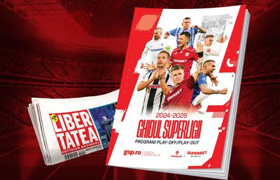 Ghidul Superligii, GRATUIT cu ziarul Libertatea » Loturile complete, toate modificările, programul din lupta pentru titlu și din play-out