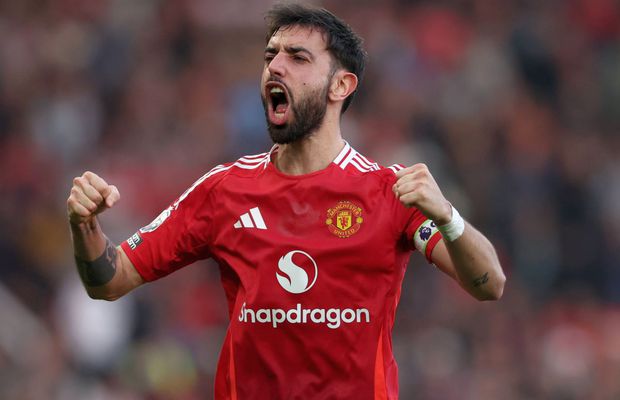 Bruno Fernandes, direct în istoria lui Manchester United » Topul în care portughezul și-a făcut loc