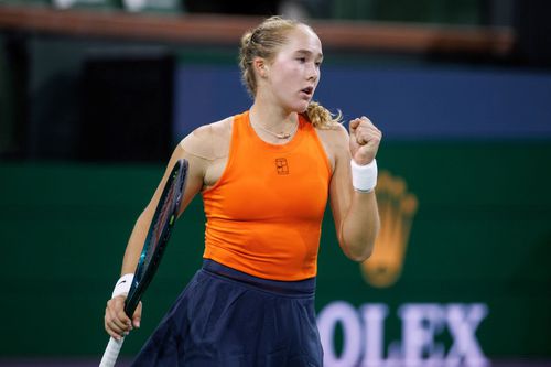 Mirra Andreeva sărbătorind un punct câștigat Foto: Imago Images