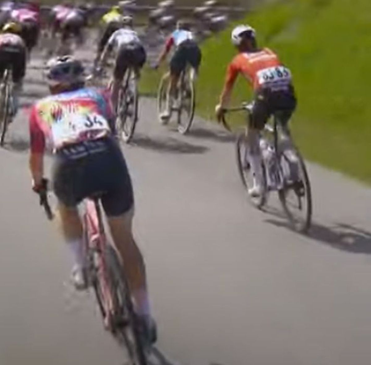 Katarzyna Niewiadoma - accidentare