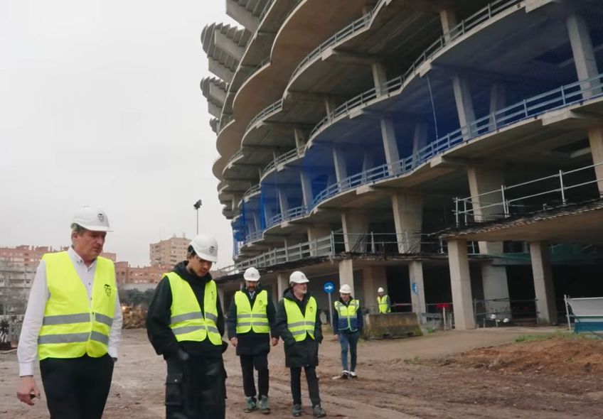 „Nou Mestalla”, stadionul din Valencia, prinde viață, după o pauză de aproape două decenii.