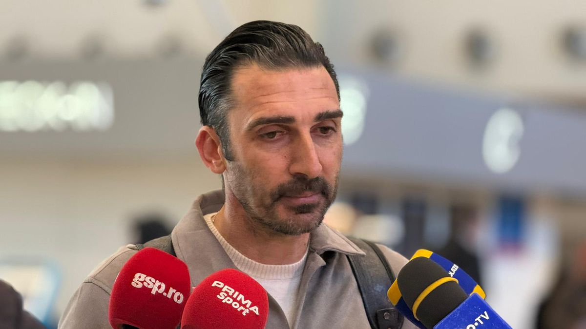 Elias Charalambous, cu lacrimi în ochi pe aeroport, la plecarea din România