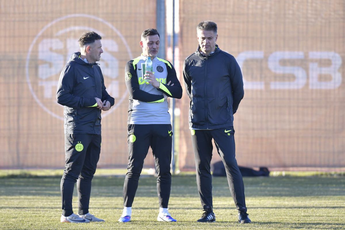 Mirel Rădoi a susținut primul antrenament la FCSB // foto: Cristi Preda (GSP.ro)