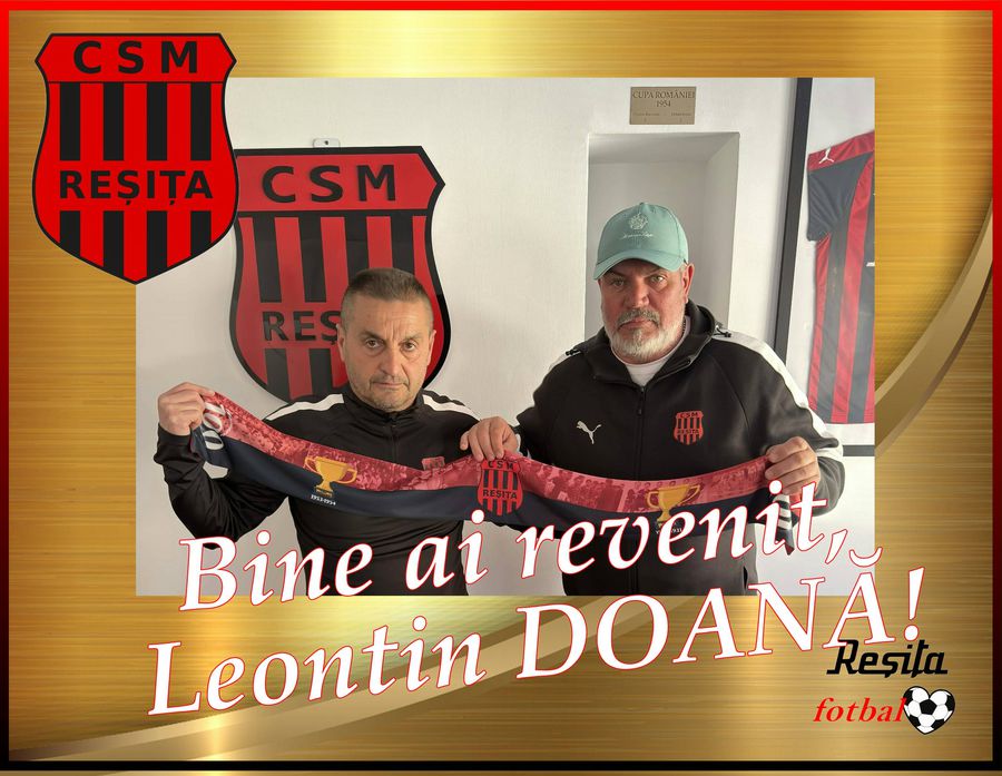 Înlocuitorul lui Flavius Stoican la CSM Reșița: „M-a convins să revin”