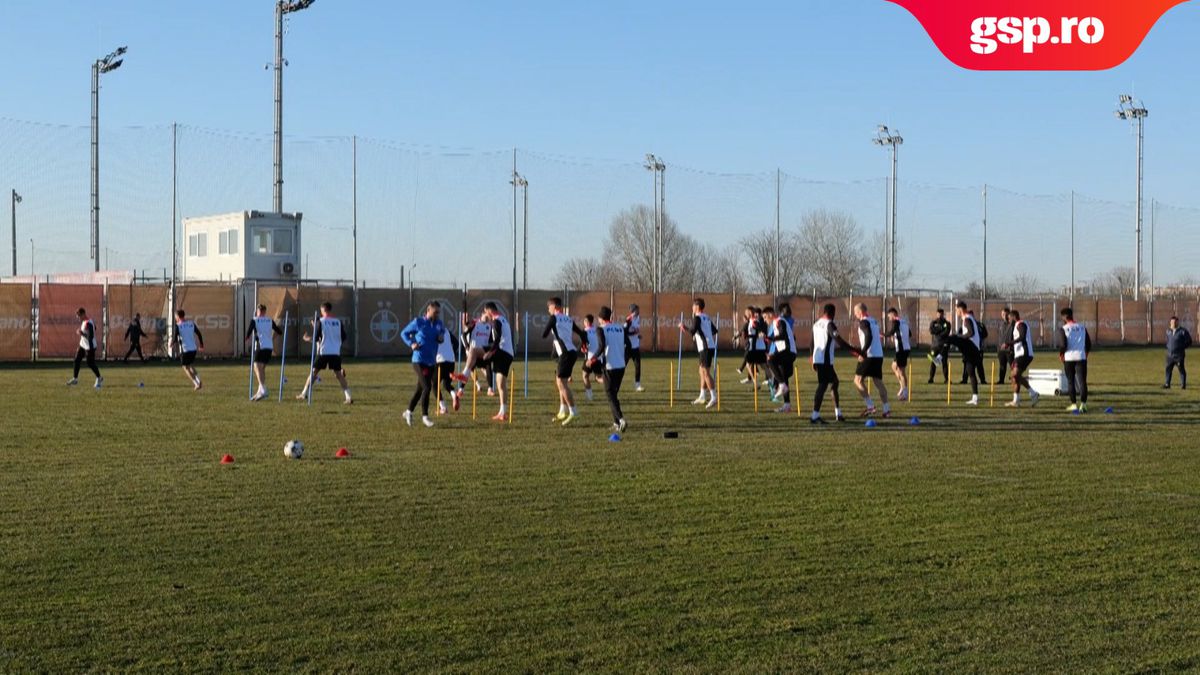 Mirel Rădoi a susținut primul antrenament la FCSB » Diferență MAJORĂ în pregătire