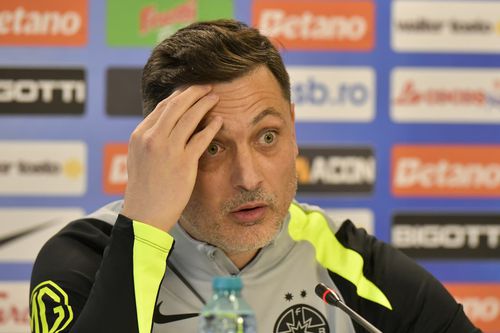 Mirel Rădoi, prima conferință de presă la FCSB/ foto: Cristi Preda GSP