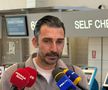 Elias Charalambous, cu lacrimi în ochi pe aeroport, la plecarea din România/ foto: GSP