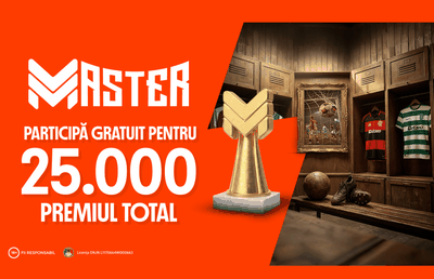 25.000 Premiul Total la Betano Master de UCL