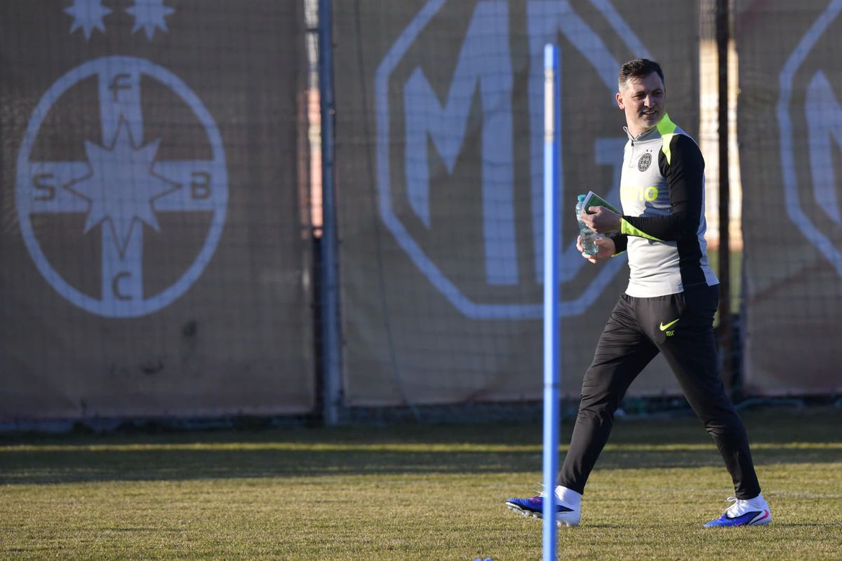 Mirel Rădoi a susținut primul antrenament la FCSB // foto: Cristi Preda (GSP.ro)