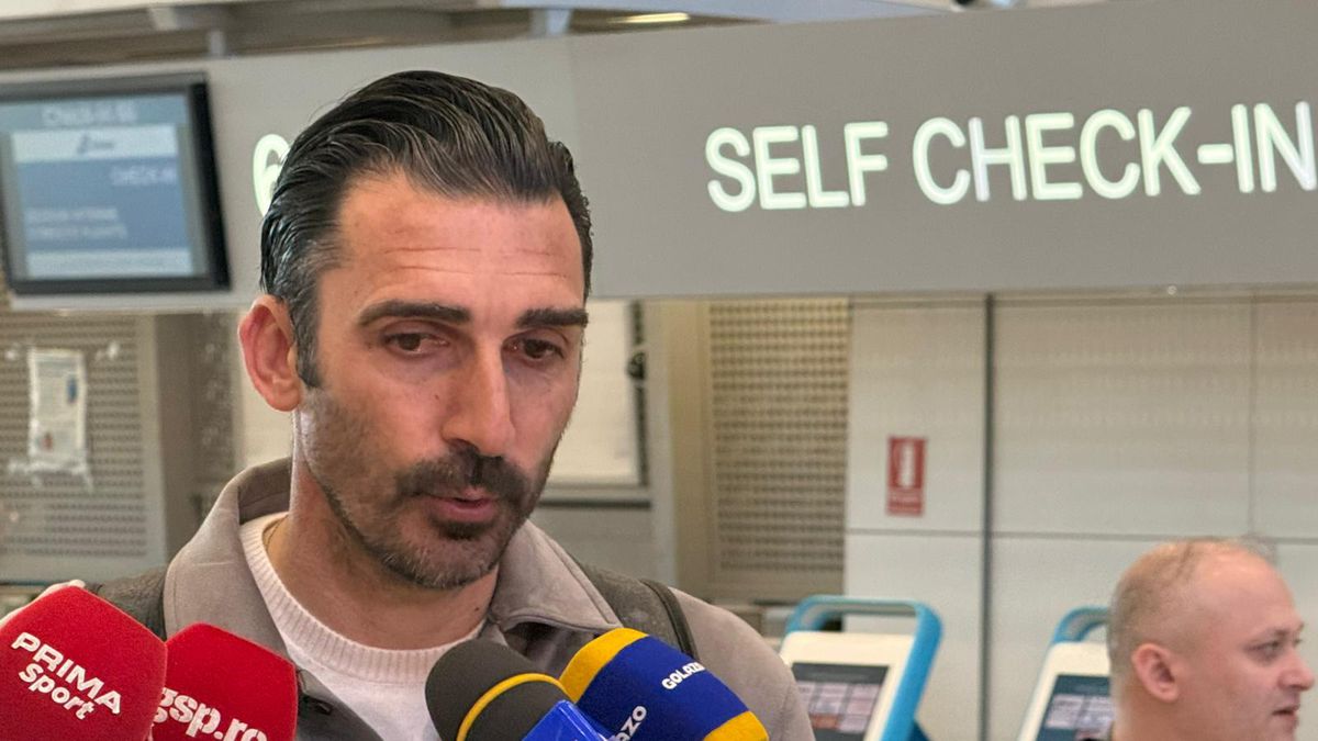 Elias Charalambous, cu lacrimi în ochi pe aeroport, la plecarea din România