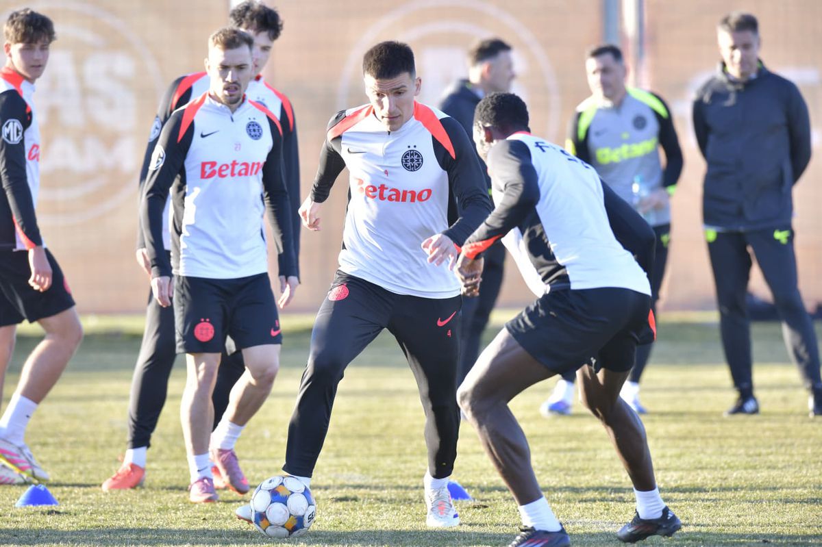 Mirel Rădoi a susținut primul antrenament la FCSB // foto: Cristi Preda (GSP.ro)