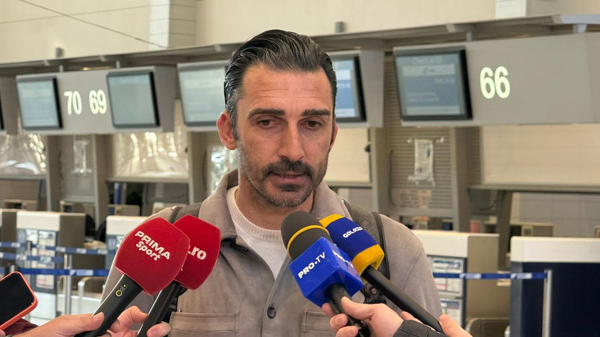 Elias Charalambous, cu lacrimi în ochi pe aeroport, la plecarea din România