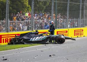 A distrus complet mașina în antrenamente, dar Toto Wolff îi ia apărarea: „Învață Formula 1 pe calea cea grea”