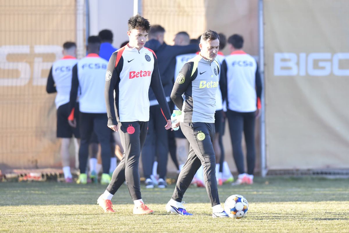 Mirel Rădoi a susținut primul antrenament la FCSB // foto: Cristi Preda (GSP.ro)