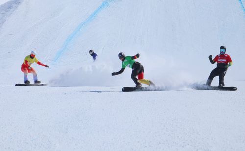 Imagine de la etapa de Cupă Mondială de snowboard cross de la Erzurum, martie 2026 / Foto: Imago Images