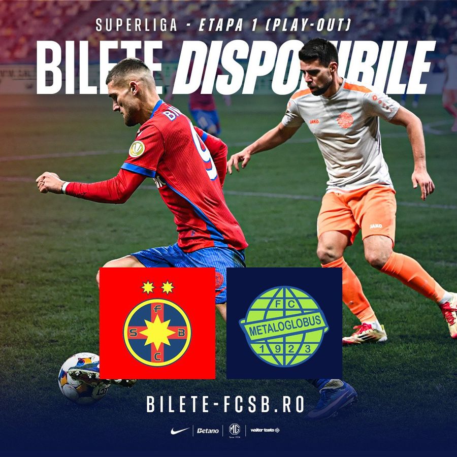 Decizia luată la FCSB, înaintea debutului în play-out » Se întâmplă pentru prima dată în acest sezon