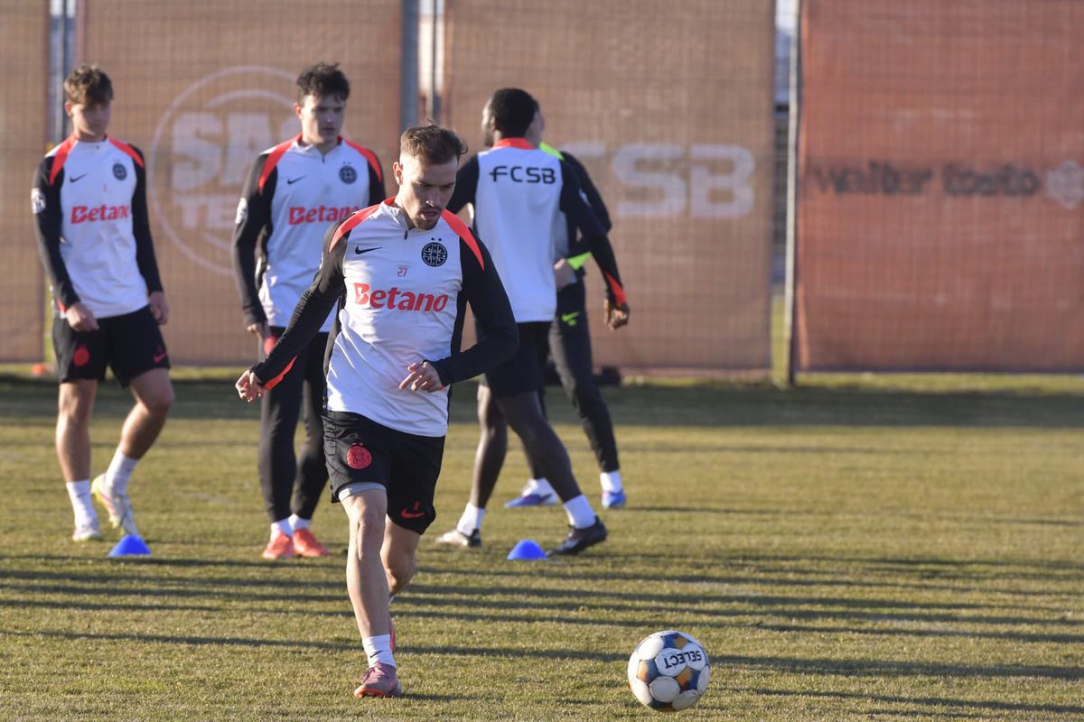 Mirel Rădoi a susținut primul antrenament la FCSB // foto: Cristi Preda (GSP.ro)