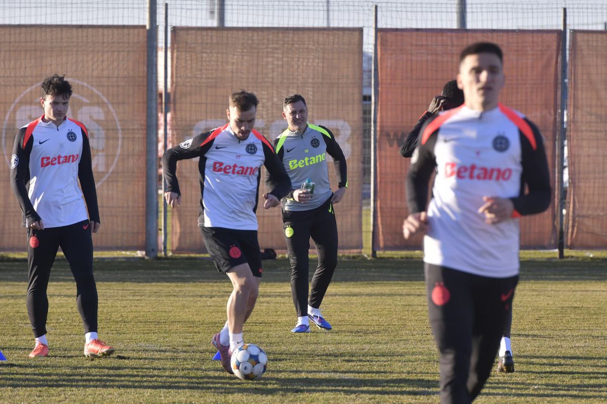 Mirel Rădoi a susținut primul antrenament la FCSB » Diferență MAJORĂ în pregătire