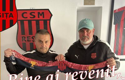 Înlocuitorul lui Flavius Stoican la CSM Reșița: „M-a convins să revin”