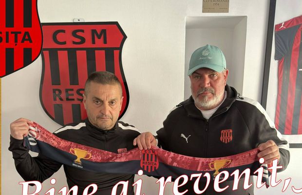 Înlocuitorul lui Flavius Stoican la CSM Reșița: „M-a convins să revin”