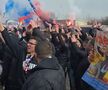 Mirel Rădoi, primit cu torțe de suporterii FCSB la bază