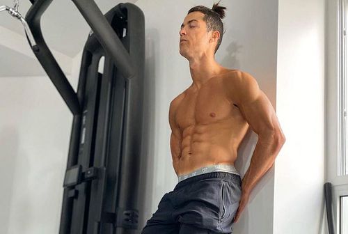 Cristiano Ronaldo trage tare la antrenamente // FOTO: Instagram