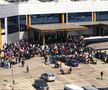 Imagini cu aglomerația de pe aeroportul din Cluj. foto: Clujul.ro