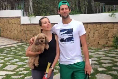 Novak și Jelena Djokovic