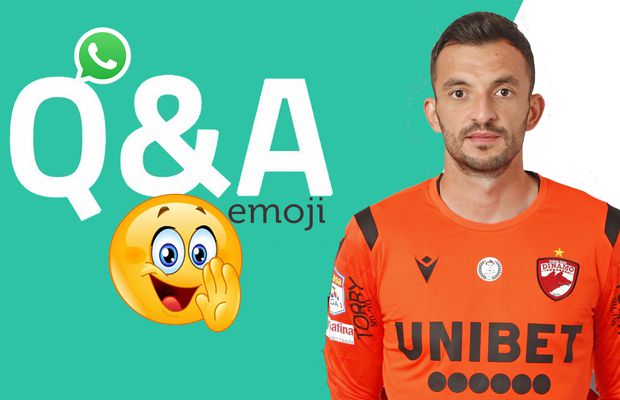 WhatsApp Q&A » Cătălin Straton intră în provocarea GSP: cum răspunde cu un emoticon la întrebări și afirmații inedite