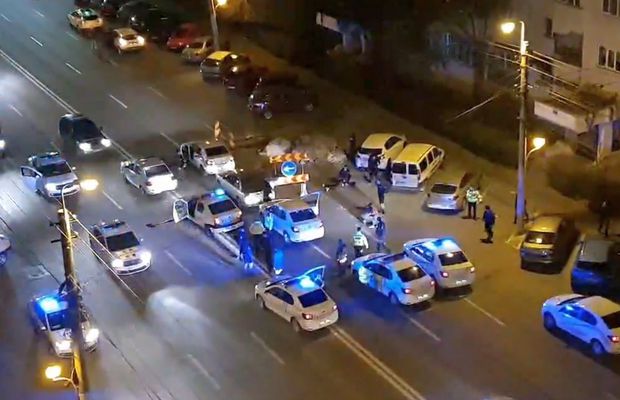 Doi dinamoviști, urmărire ca-n filme pe străzile din București: „Am luat-o pe linia de tramvai, stânga, dreapta, poliția după mine!”