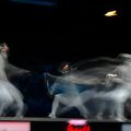 Sabia este cea mai dinamică, rapidă și spectaculoasă probă din scrimă FOTO Raed Krishan