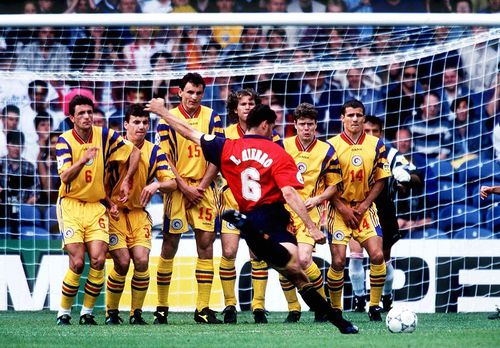 Hierro, în România - Spania 1-2, la Euro 1996