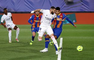 Reușită superbă în „El Clasico” » Benzema, gol cu călcâiul